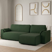 Canapé Convertible d'angle coffre 3 places Carmain