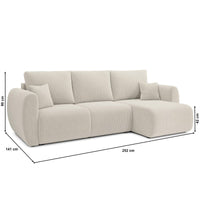 Canapé Convertible d'angle coffre Villeurbanne