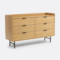 Commode 6 tiroirs Bruna