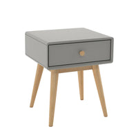 Table de chevet MDF et métal Jimi