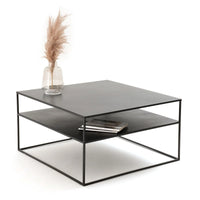 Hiba square coffee table