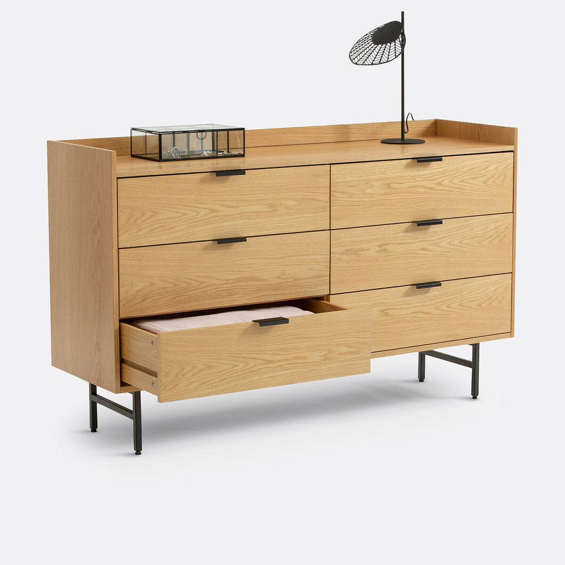 Commode 6 tiroirs Bruna