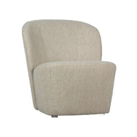 Fauteuil tissu bouclette Lofty