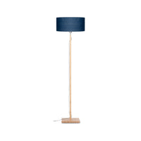 Lampadaire bambou et lin Fuji