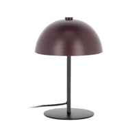 Lampe à poser métal peint grenat Aleyla