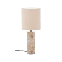 Lampe à poser marbre beige Altea