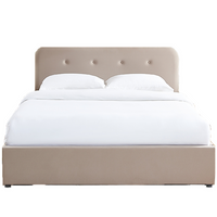 Lit coffre Knut velours