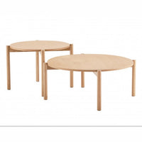 Lot de 2 tables basses Vadym