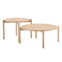 Lot de 2 tables basses Vadym