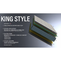 Matelas hybride 7 zones KING