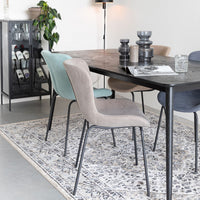 Table à manger chêne et MDF Fabio 160