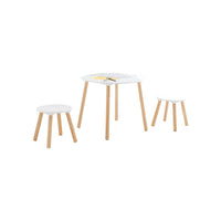 Table basse avec 2 tabourets Melya