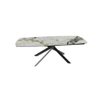 Table extensible marbre Kheops - Akante