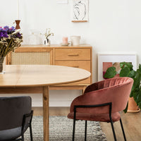 Table ronde extensible Hogarn - Drawer