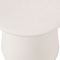 Table d'appoint Button blanc