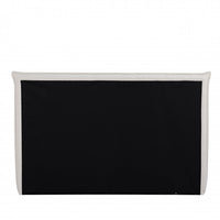 Macbeth chenille headboard