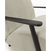 Pals velvet armchair