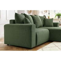 Enjoy Green Corner Sofa - Bobochic