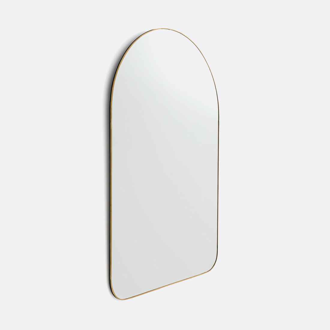 Miroir Uyola – vue de côté du cadre en métal laiton