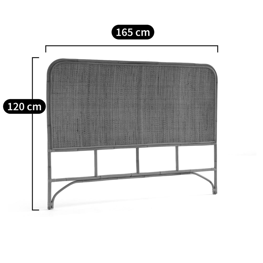Tête de lit Ladara en rotin – ambiance chambre au style naturel