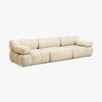 Waffle straight sofa - NV GALLERY