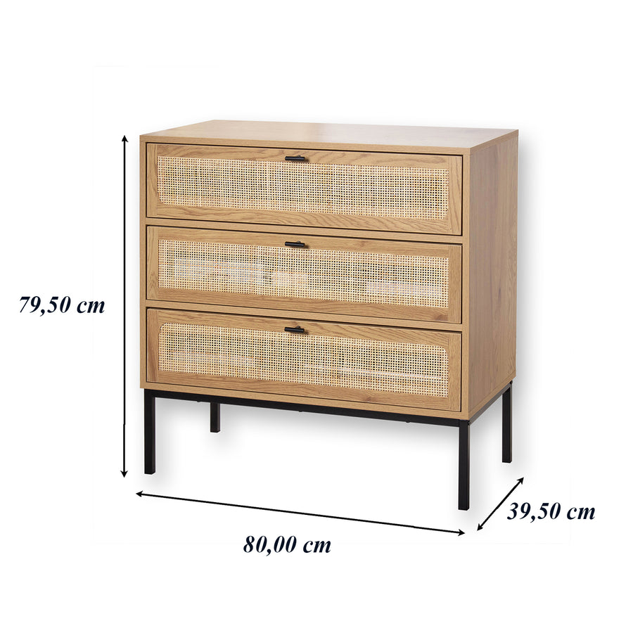 Commode 3 tiroirs Péronne