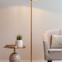 Bonnet floor lamp