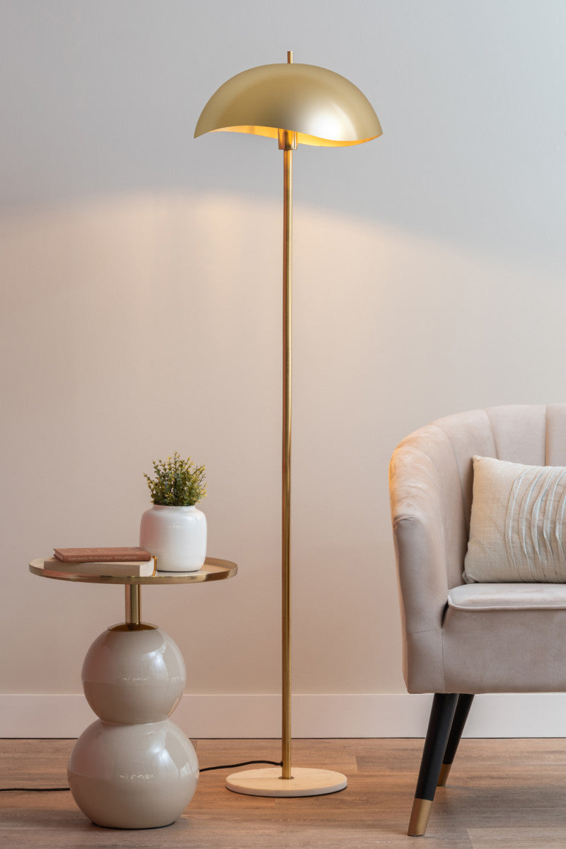 Bonnet floor lamp