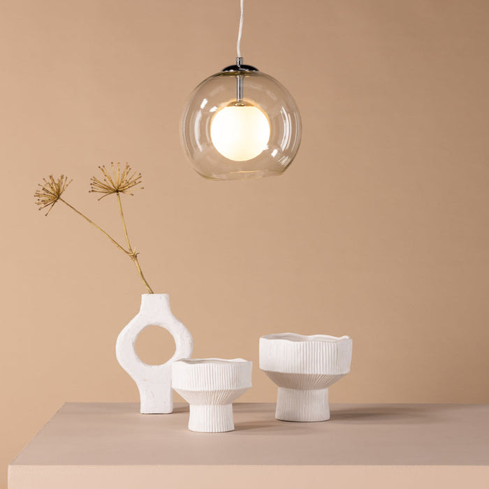 Suspension bambou et coton Roche