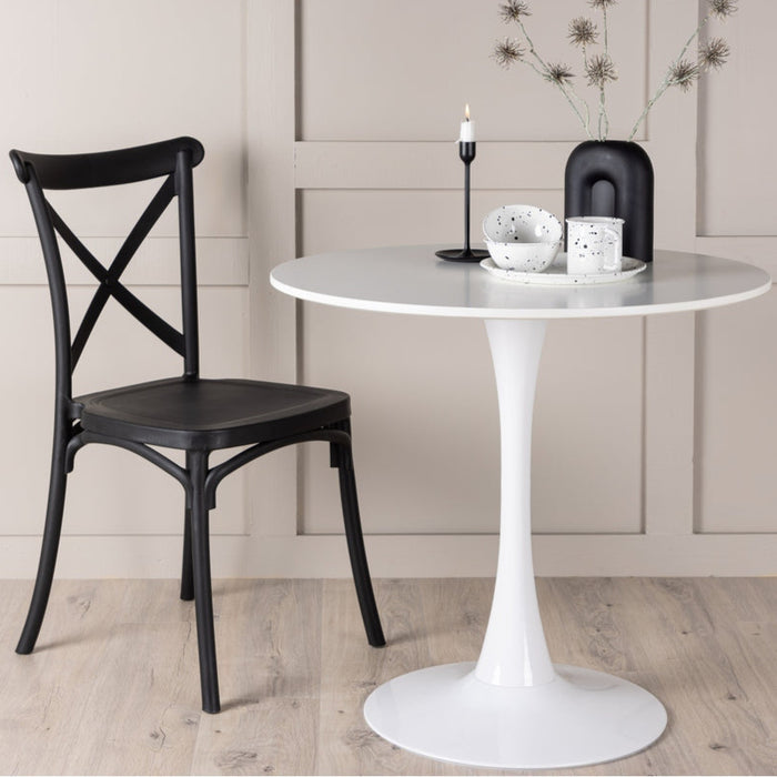 Table à manger ronde MDF Hamden