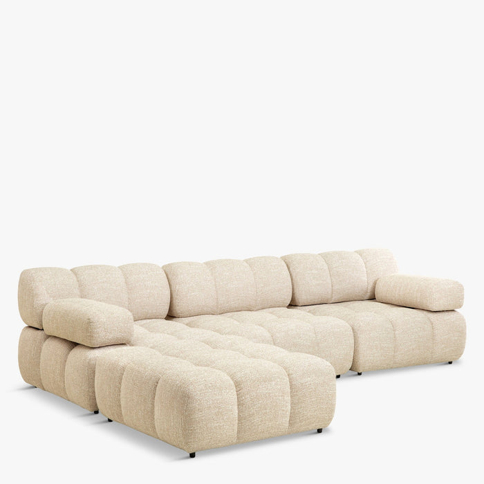 Waffle Corner Sofa - NV GALLERY