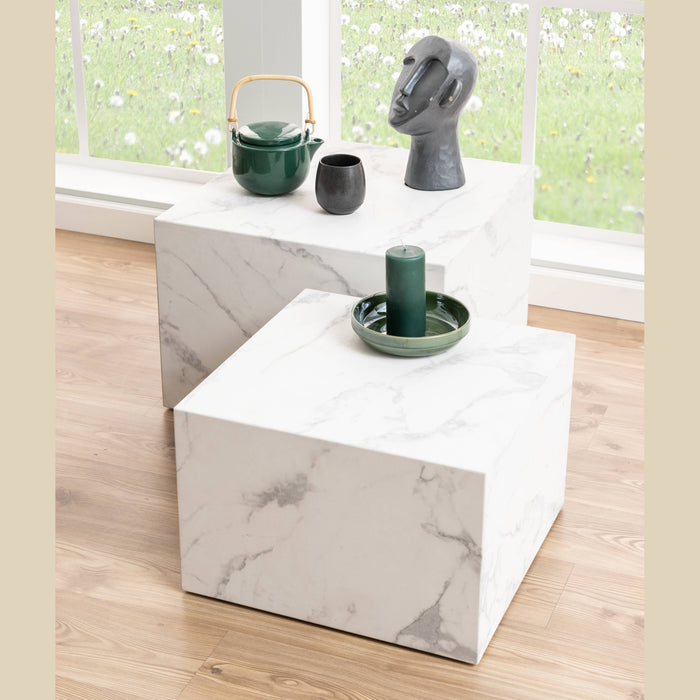 Lot de tables basses MDF Polina