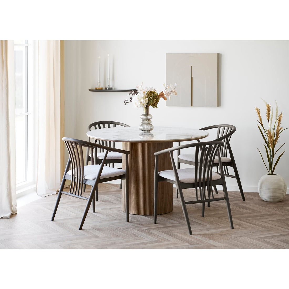 Table à manger ronde Athènes