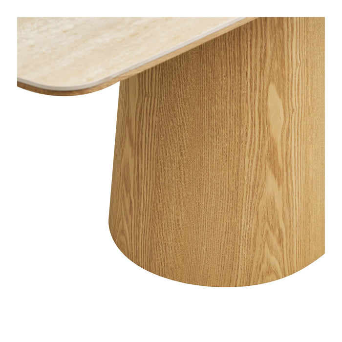 Table à manger bois et pierre Varde