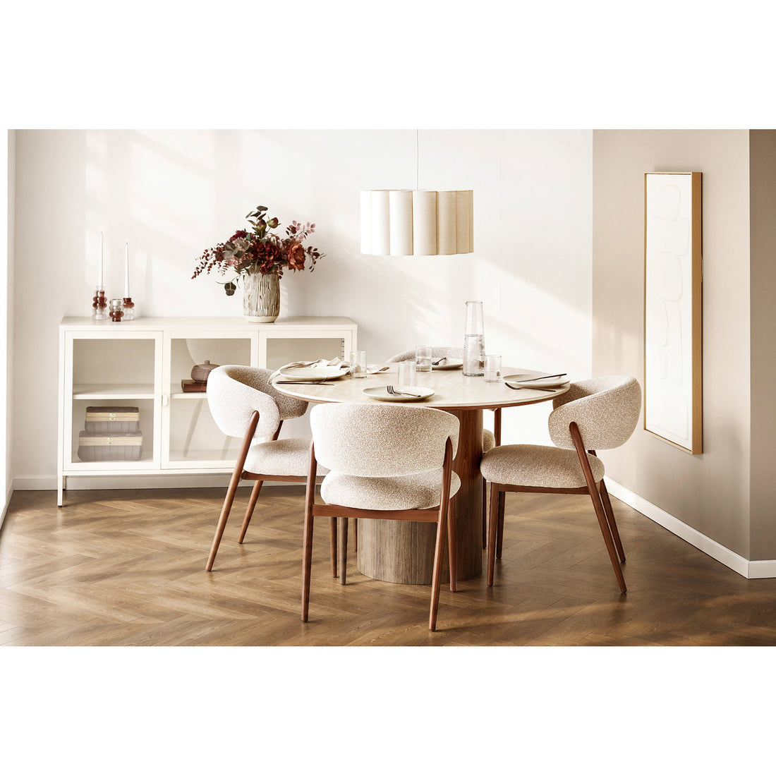 Table à manger ronde Delphes