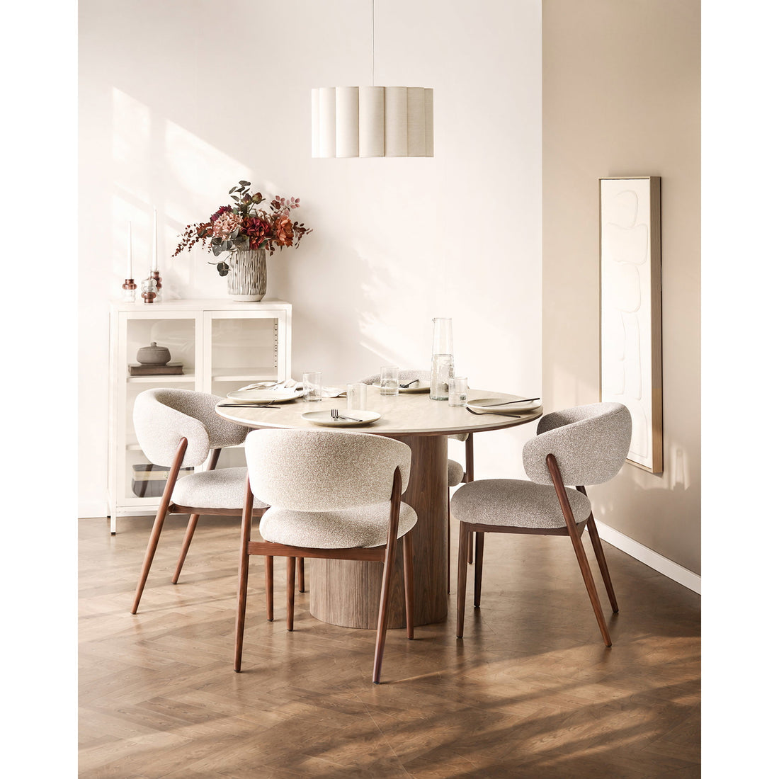 Table à manger ronde Delphes