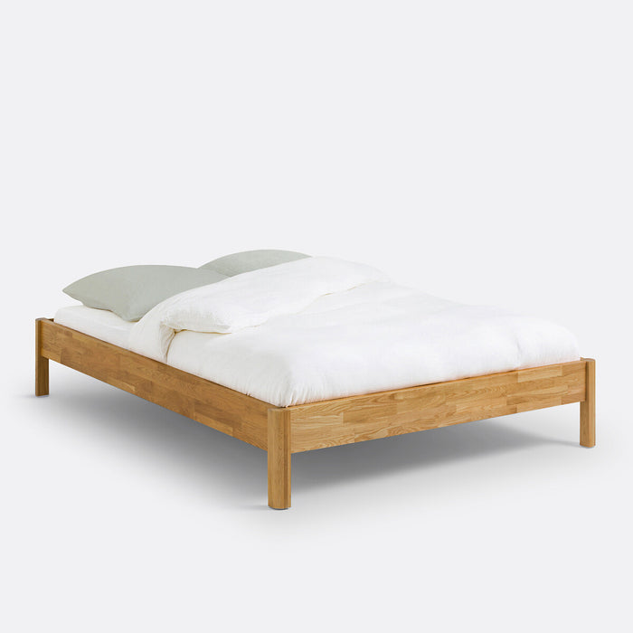 Lit en bois chêne massif Angèle