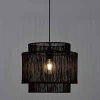 Suspension ronde Yaku noire