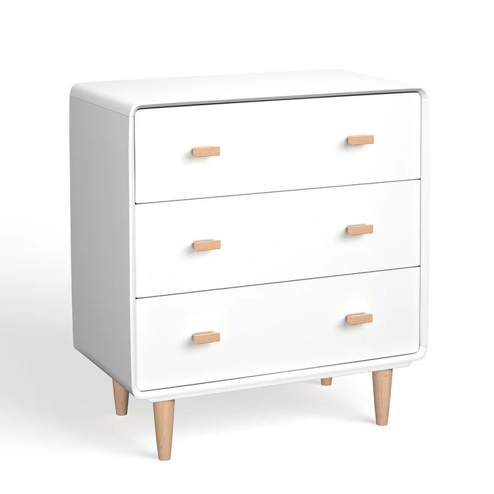 Commode 3 tiroirs bouleau et MDF Jimi