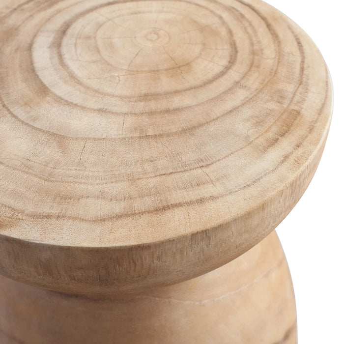 Table d'appoint paulownia Bink