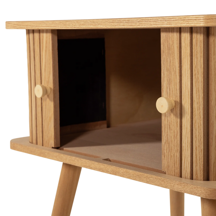 Karri bedside table