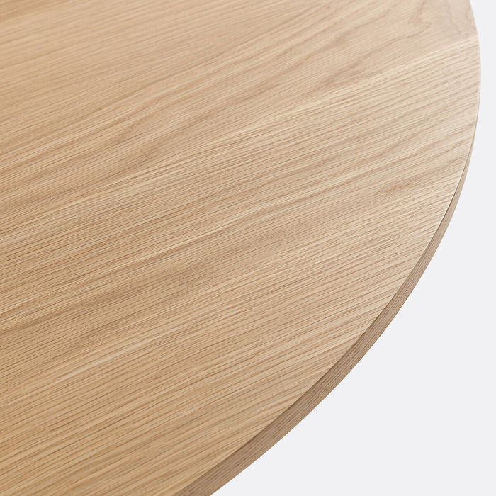 Table à manger ronde MDF Tulipe