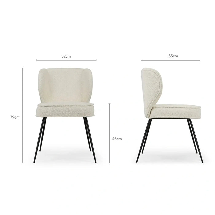 Chaise Wayne bouclette