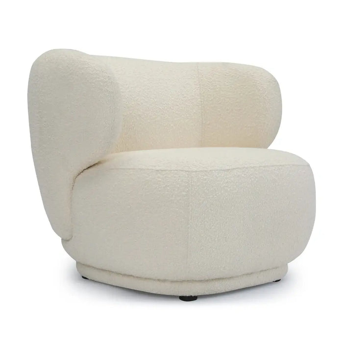 Fauteuil tissu bouclette Giulia - NV GALLERY