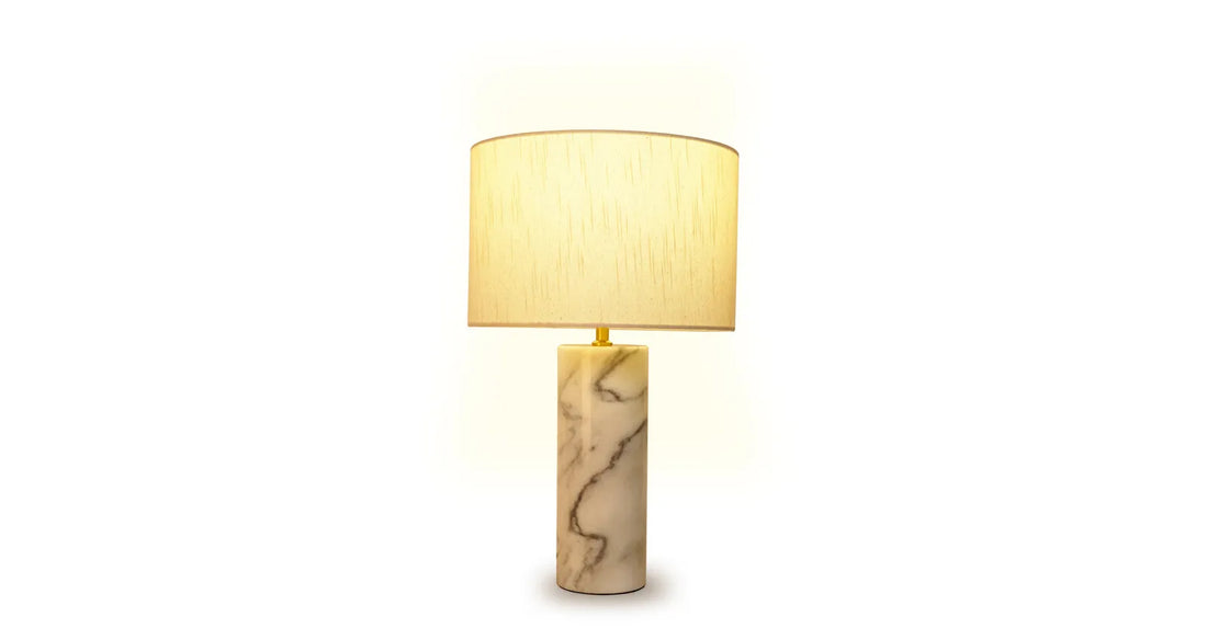 Lampe à poser Gaia marbre
