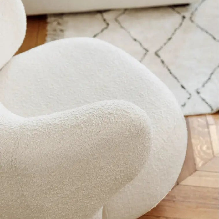 Fauteuil tissu bouclette Giulia - NV GALLERY