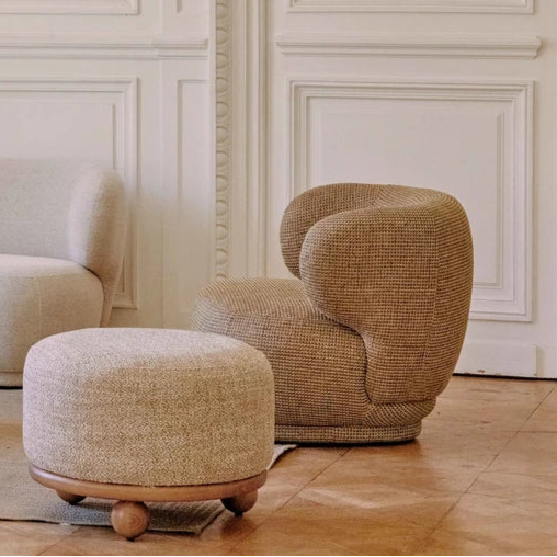 Fauteuil tweed Giulia - NV GALLERY