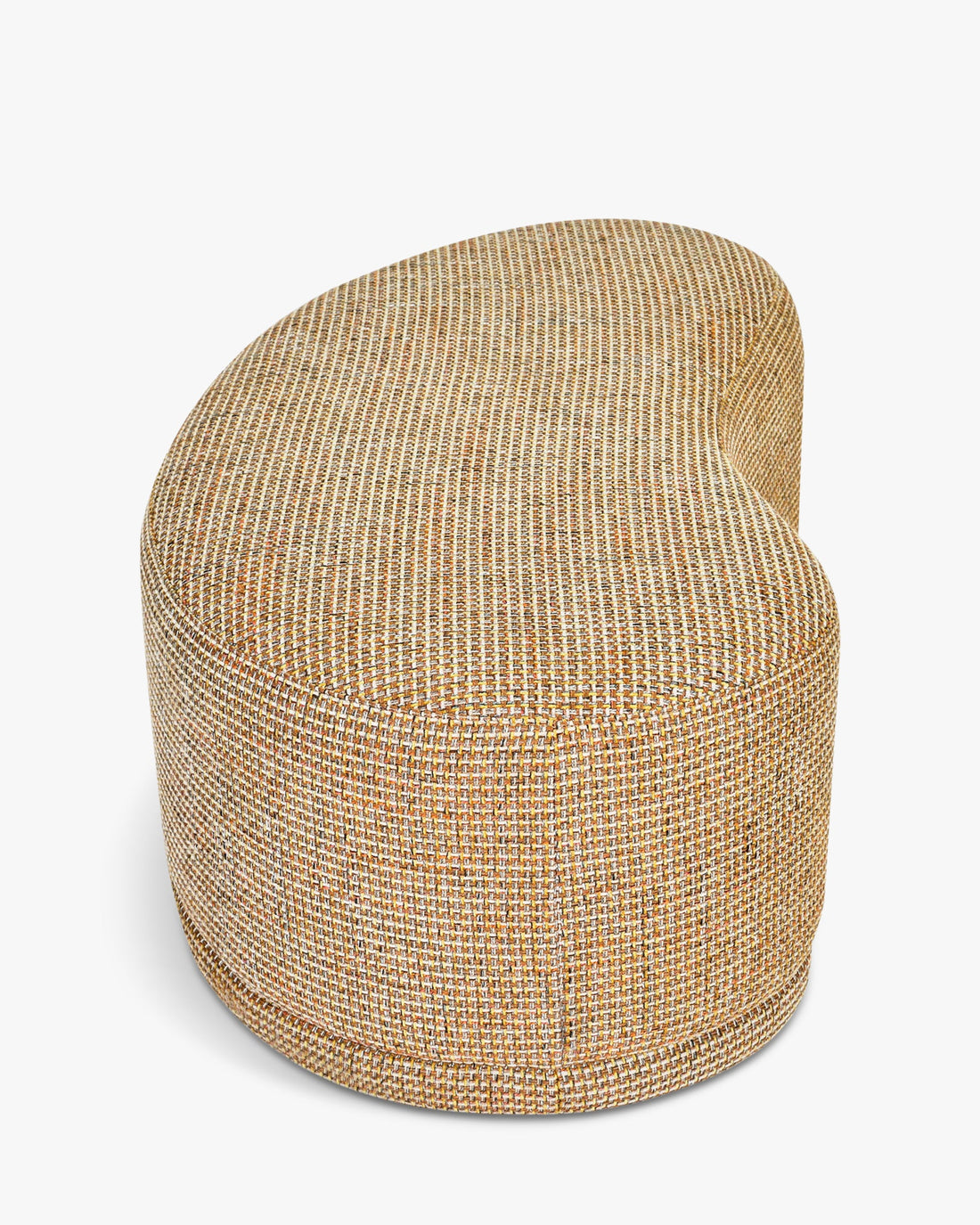 Banc Enzo Tweed jaune miami – vue de dos