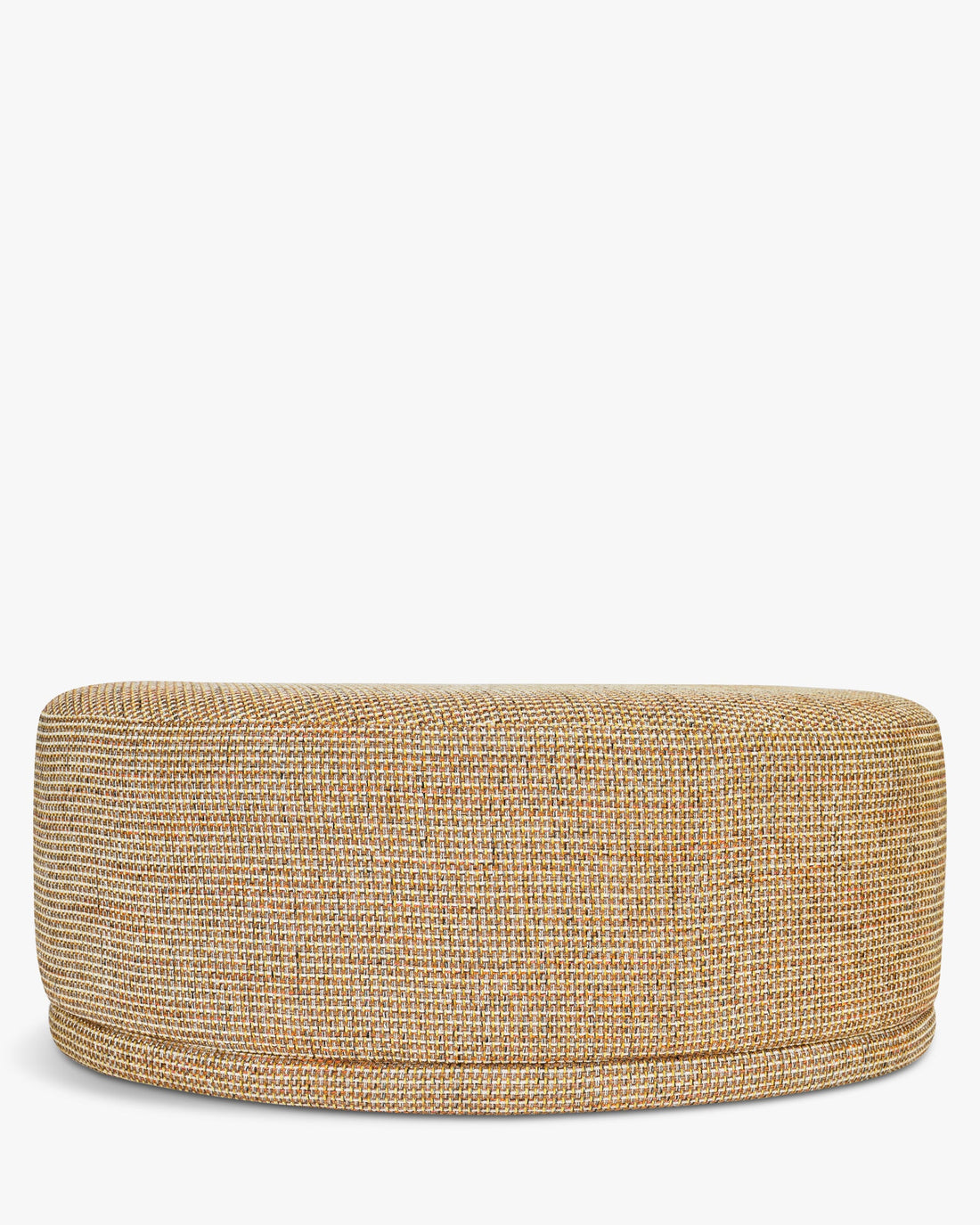 Banc Enzo Tweed jaune miami – vue trois-quarts