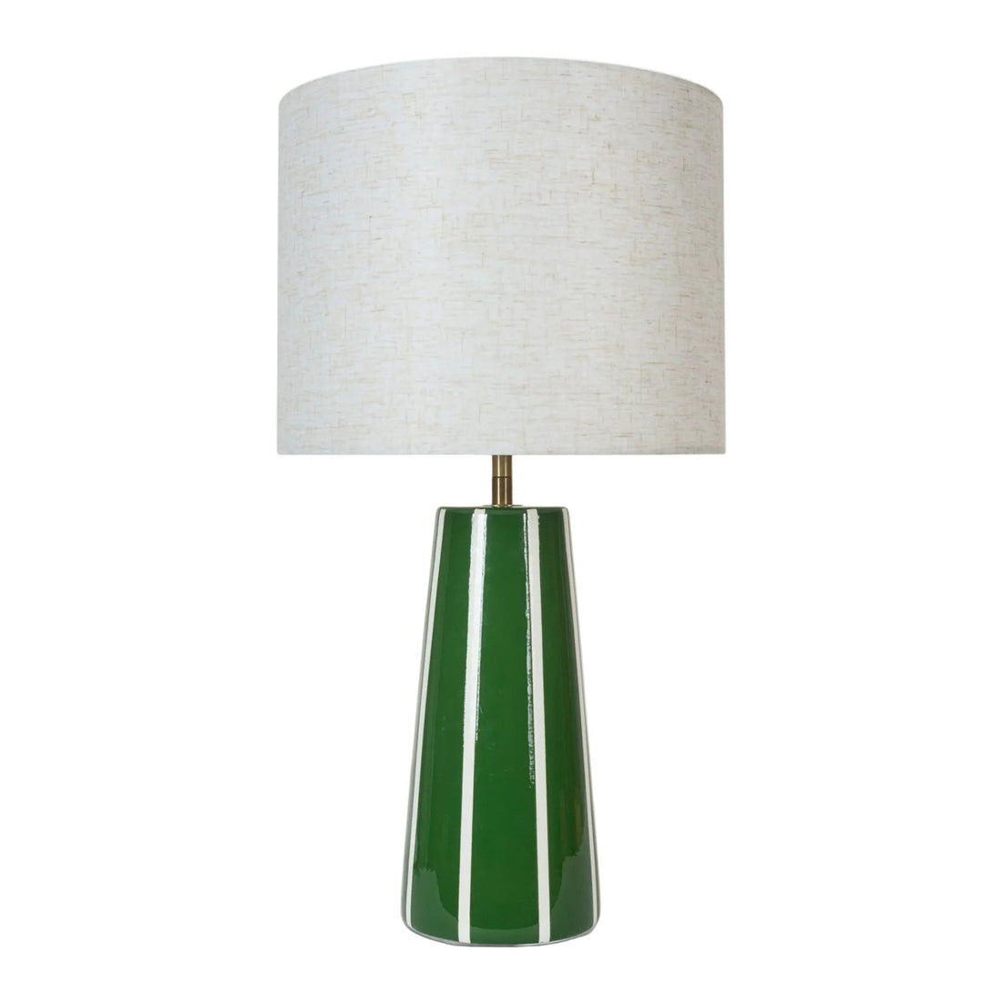 Lampe à poser céramique et lin Gian - NV GALLERY